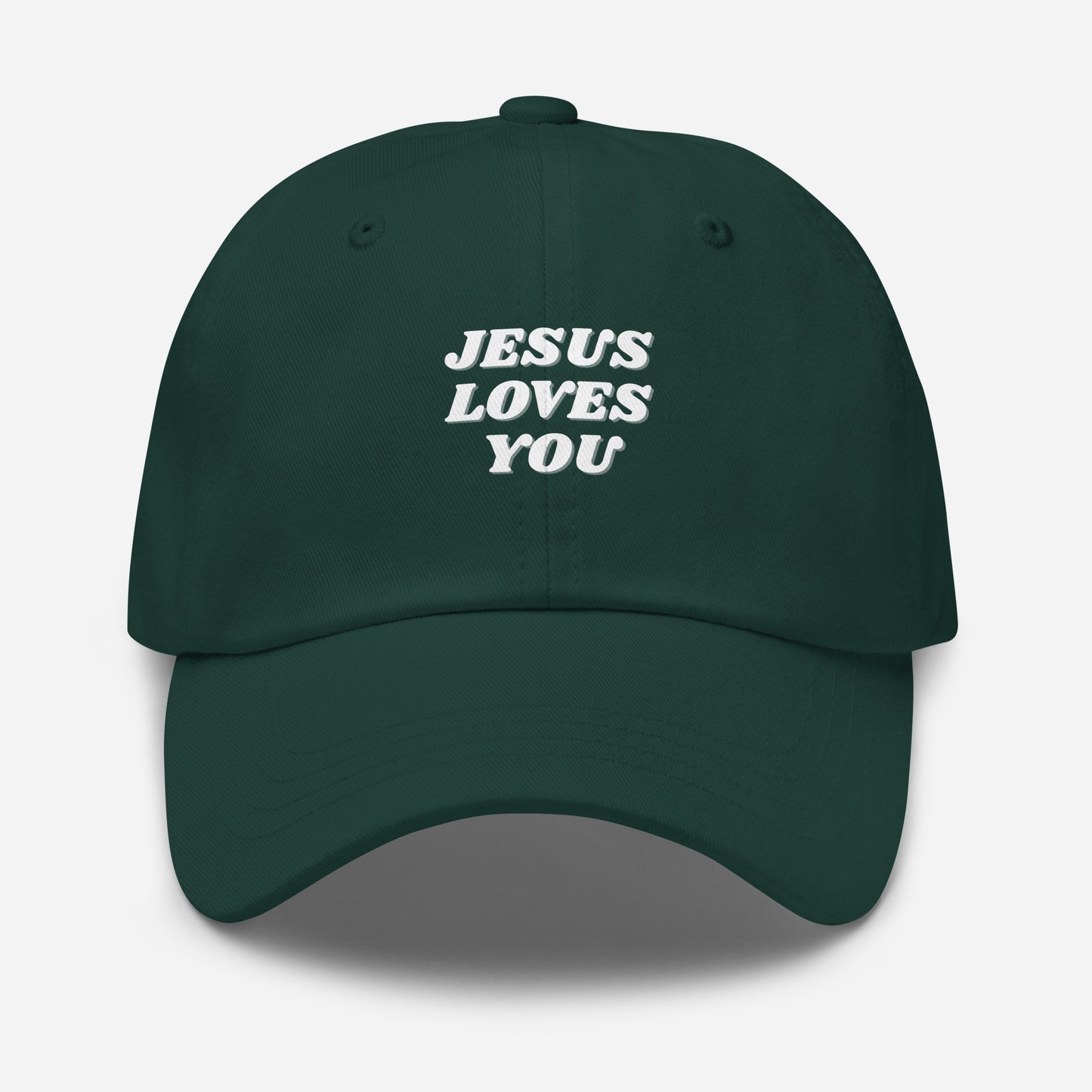 Jesus Loves You Christian Inspirational Dad Hat