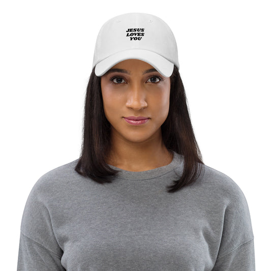 Jesus Loves You Christian Inspirational Dad Hat