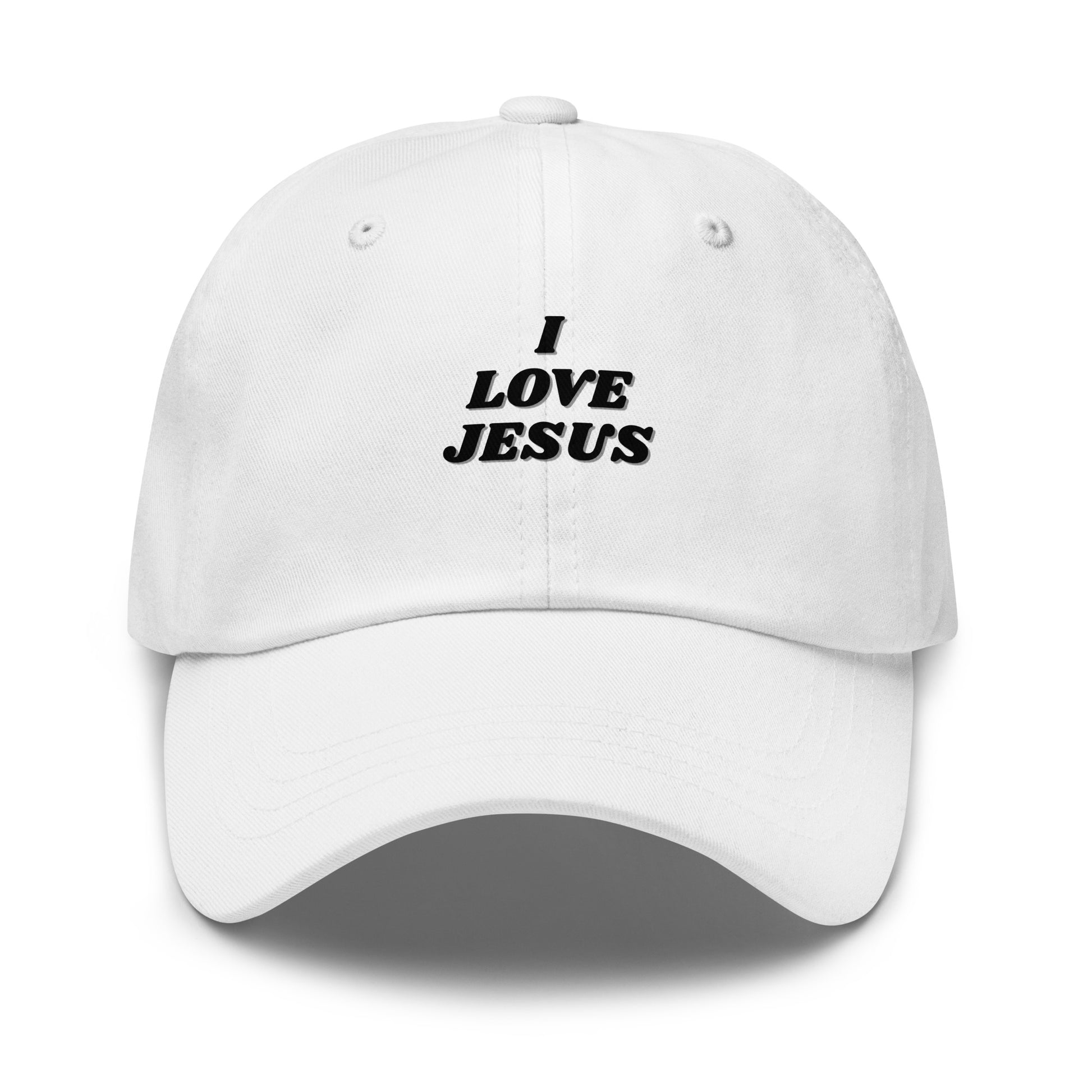 I Love Jesus Christian Inspirational Dad Hat