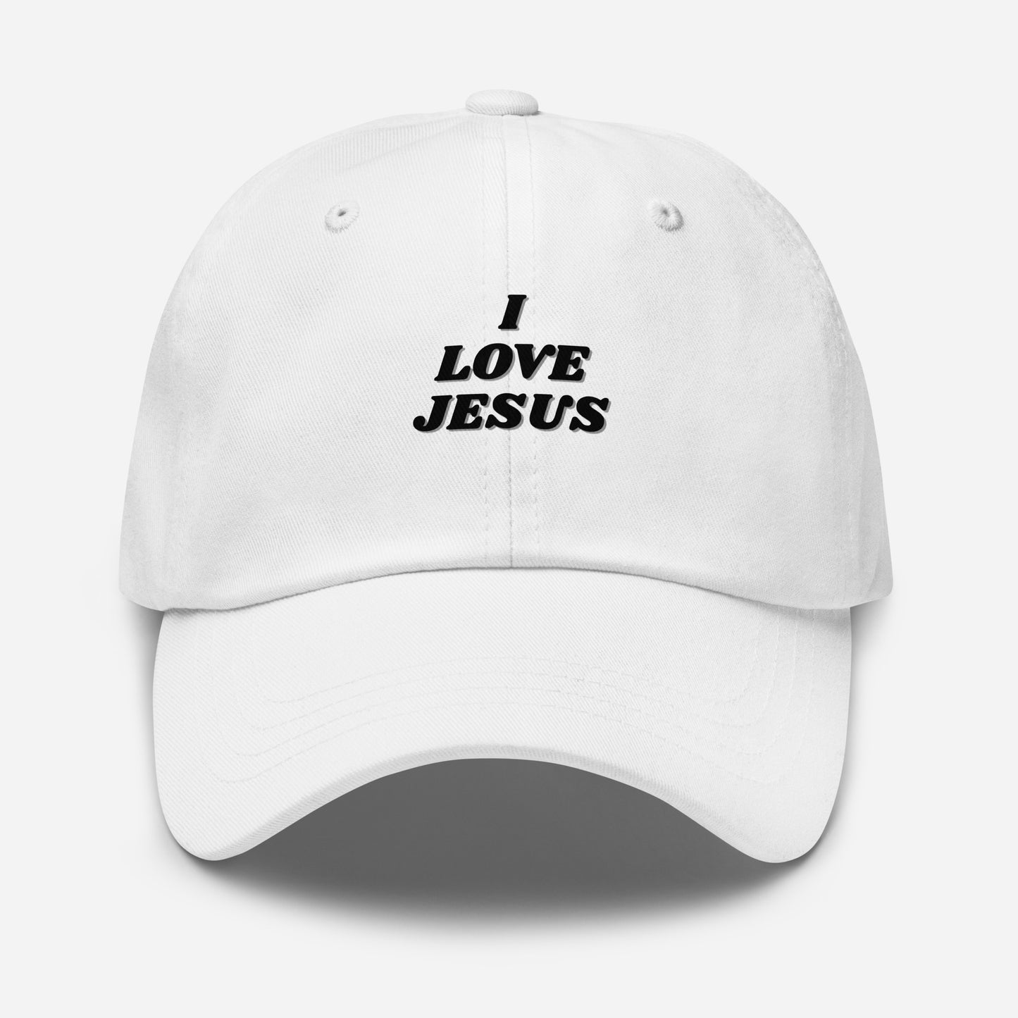 I Love Jesus Christian Inspirational Dad Hat