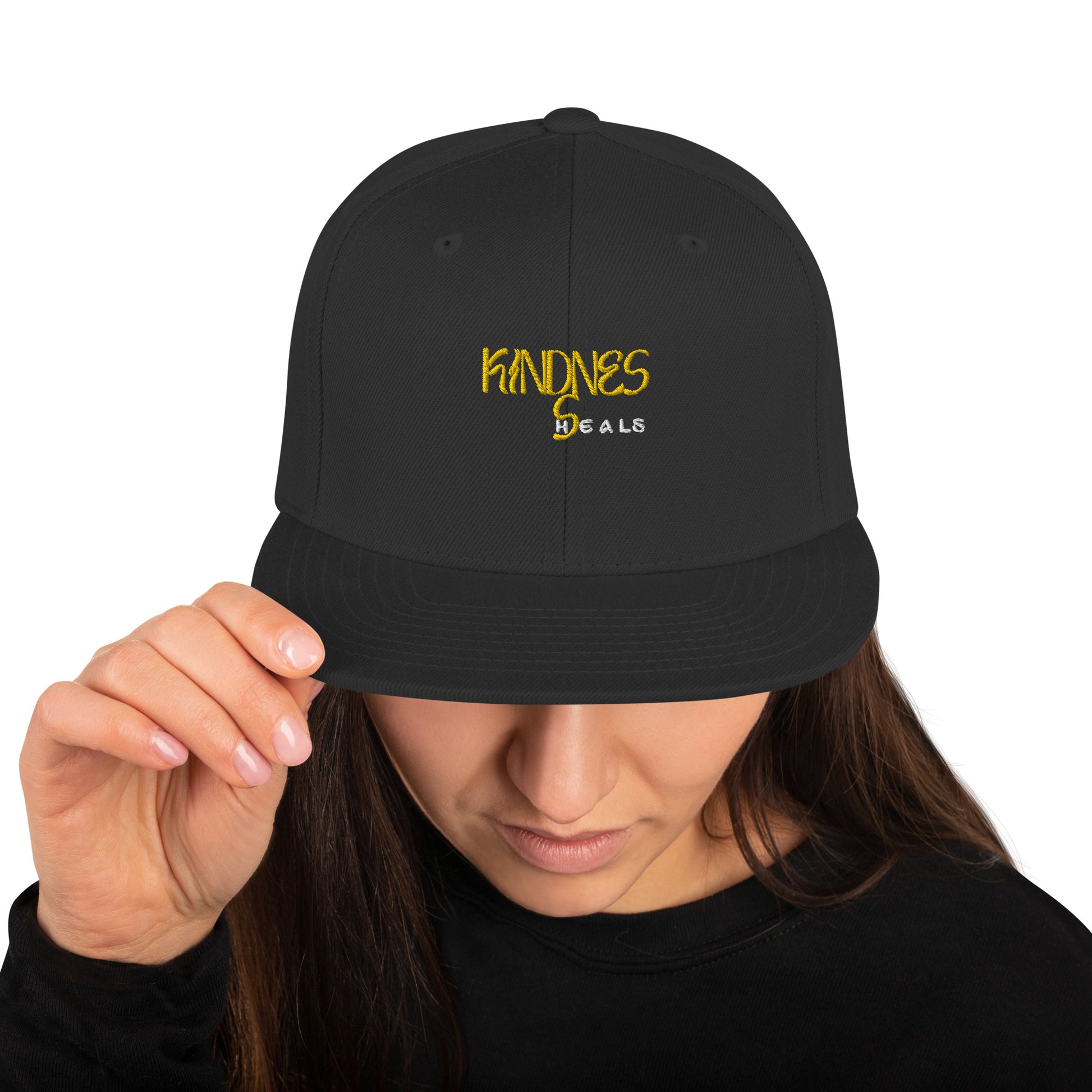 Kindness Heals Snapback Hat