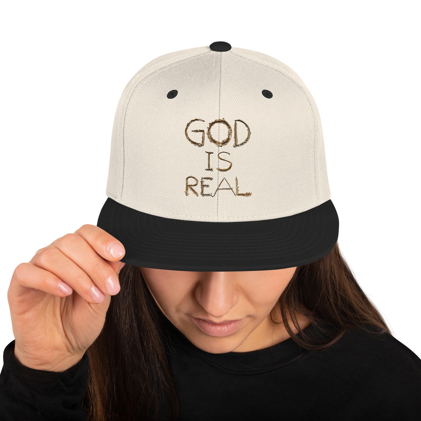 God Is Real Christian Inspirational Hat