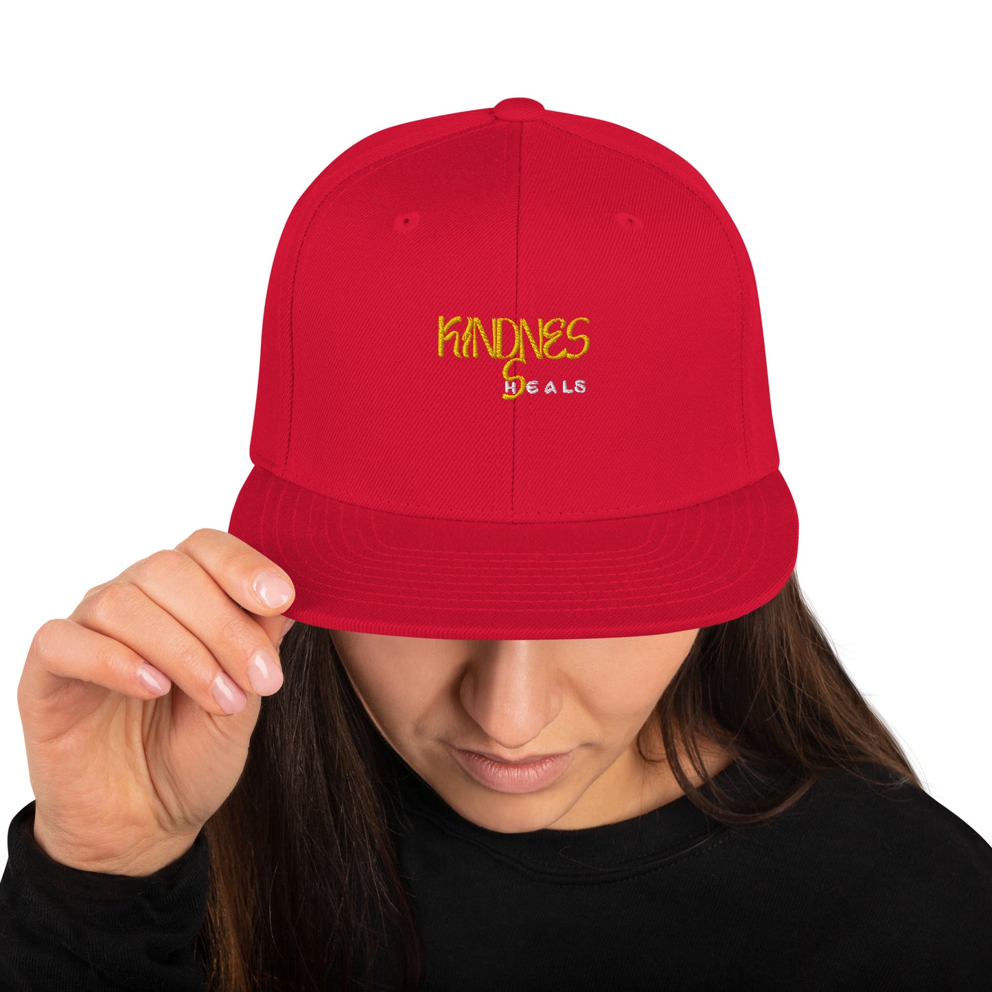 Kindness Heals Snapback Hat