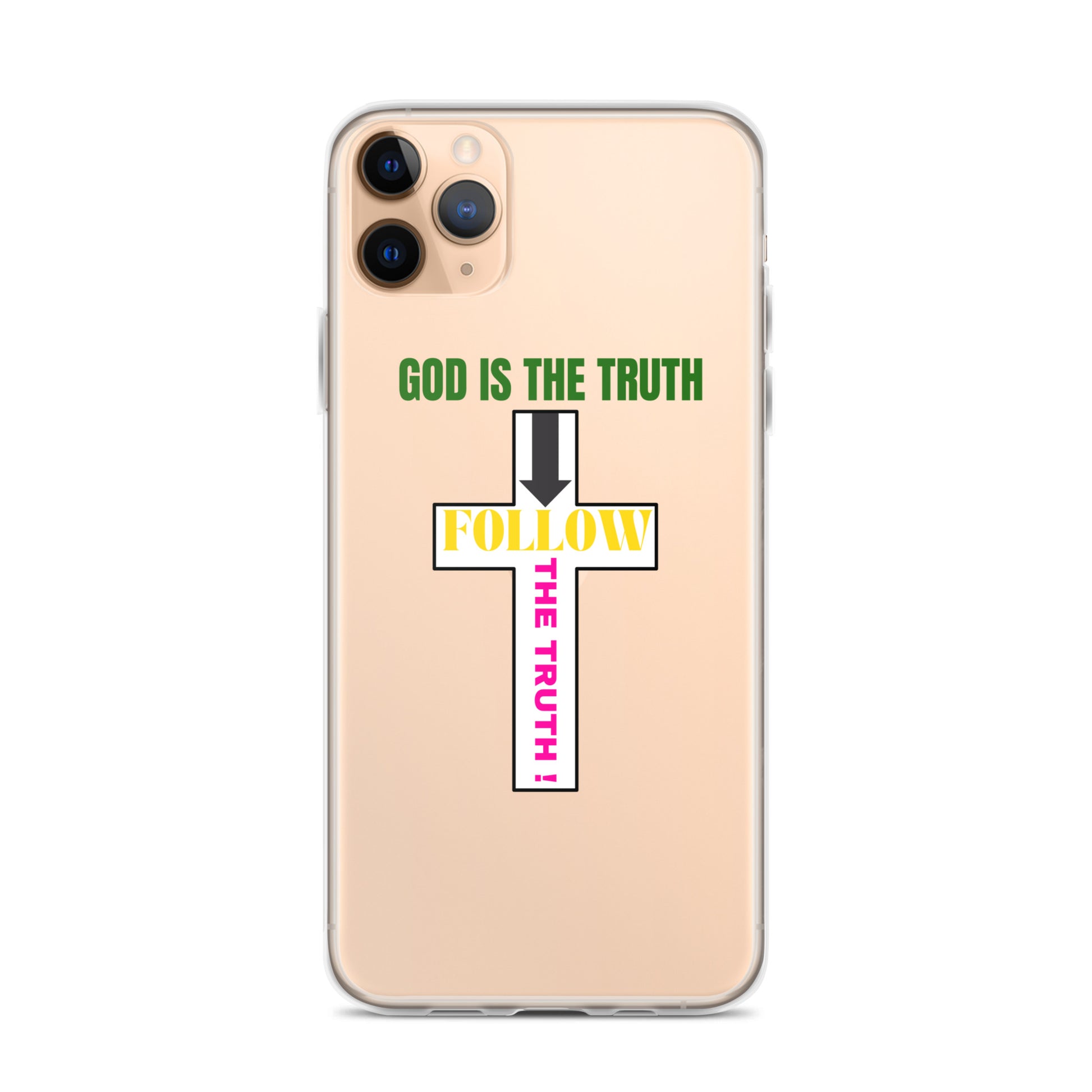 Inspirational Clear Case for iPhone®