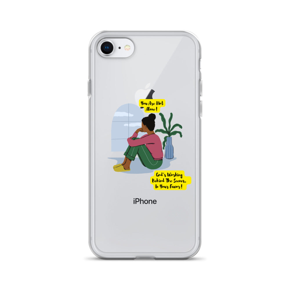 Inspirational clear iphone case