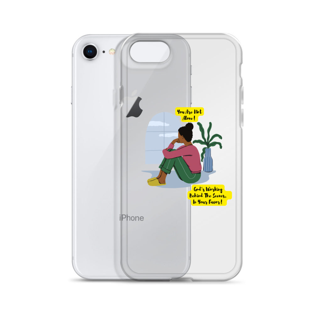 Inspirational clear iphone case