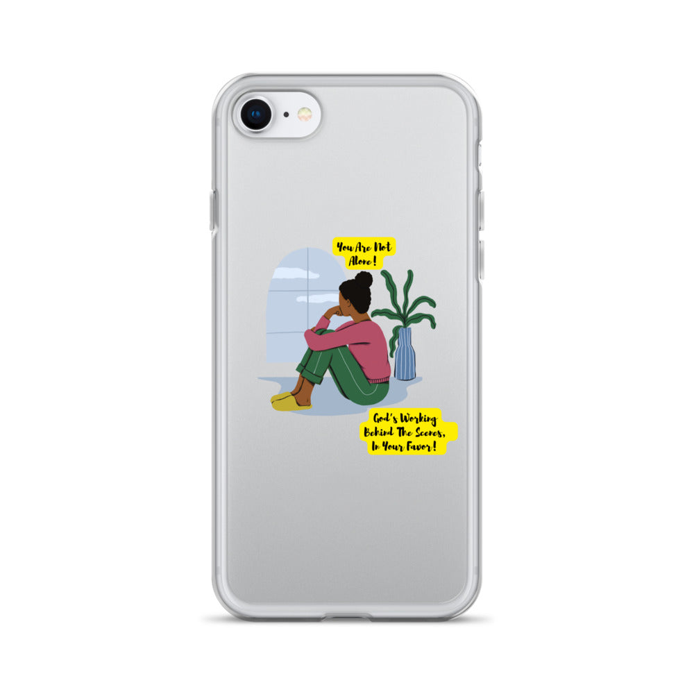 Inspirational clear iphone case