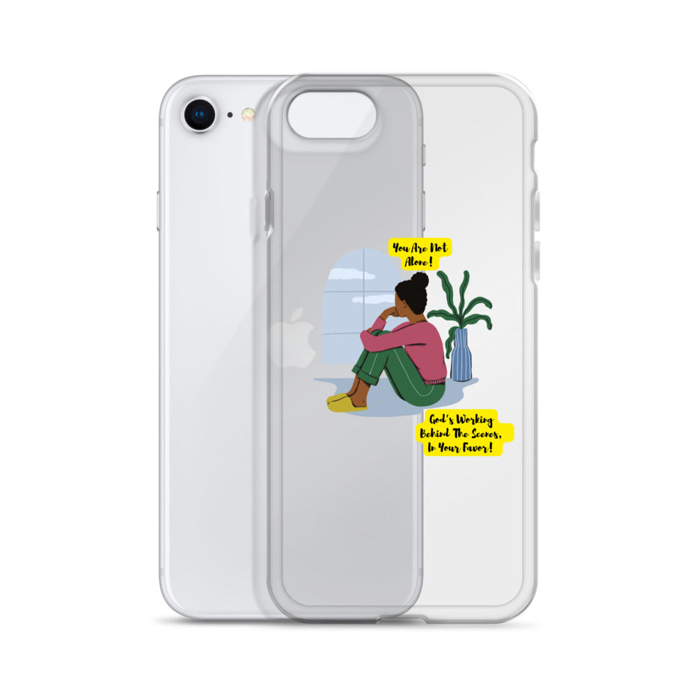 Inspirational clear iphone case