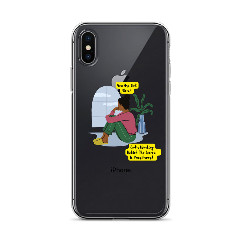 Inspirational clear iphone case