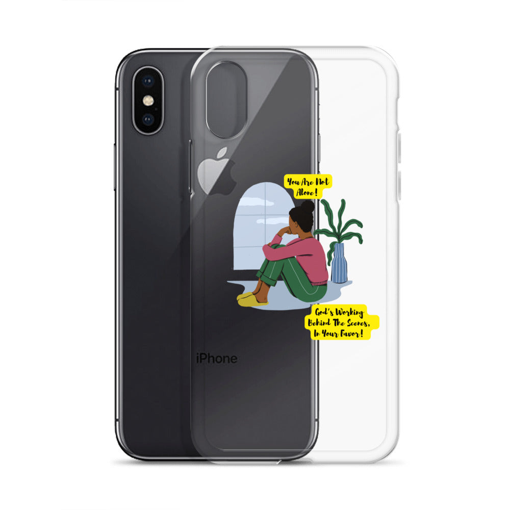 Inspirational clear iphone case