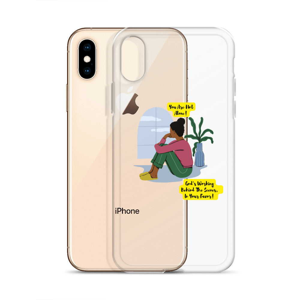 Inspirational clear iphone case