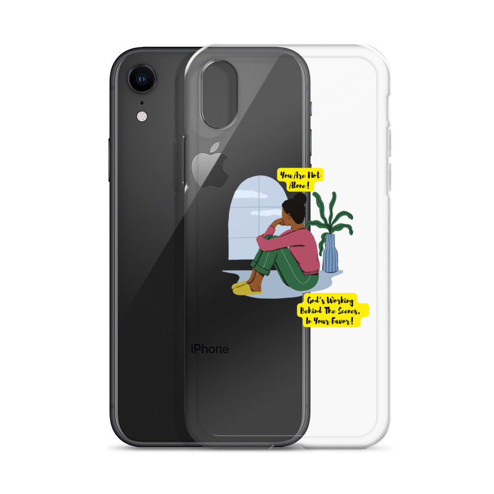 Inspirational clear iphone case