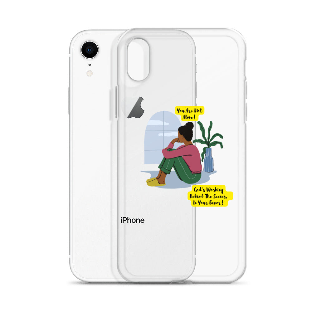 Inspirational clear iphone case