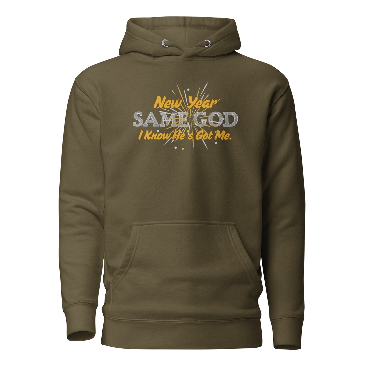 New Year 2026 Hoodie-New Year Same God Inspirational Hoodie Unisex
