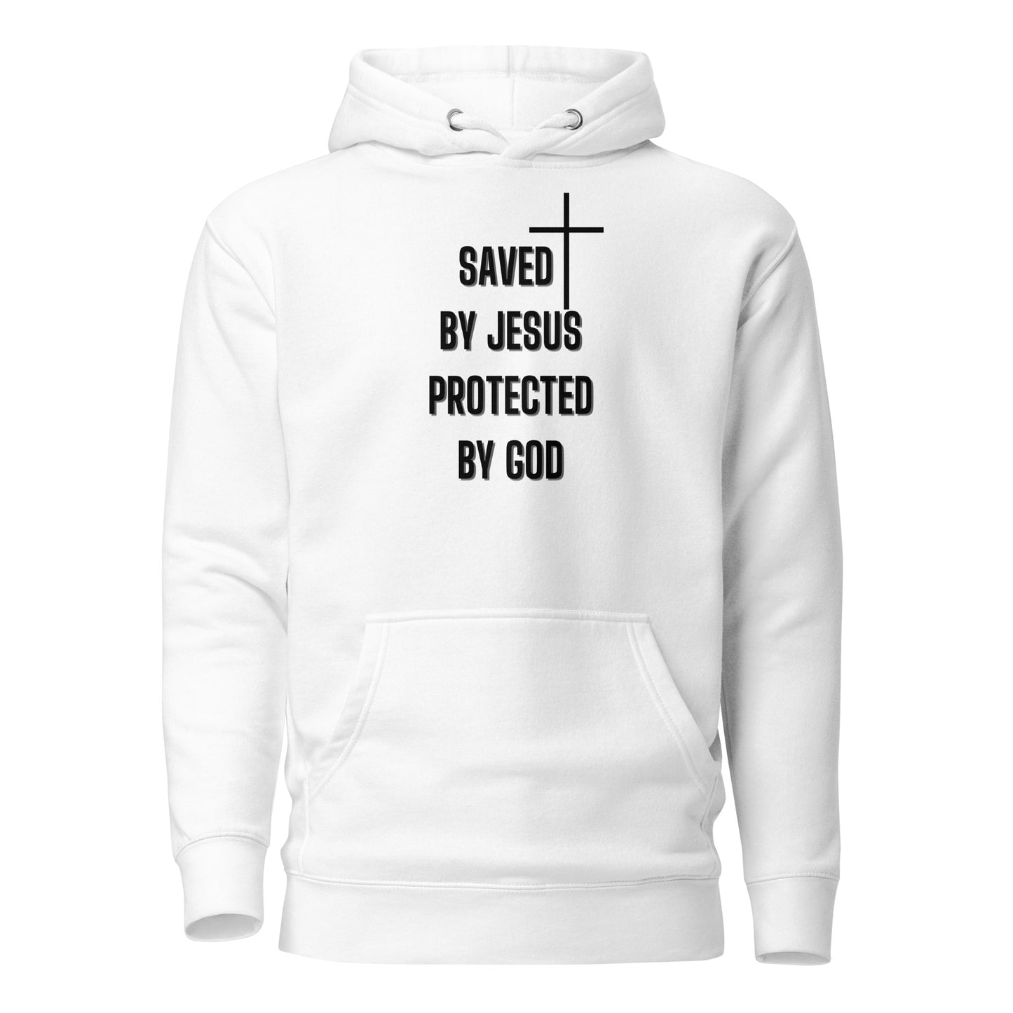 Saved by Jesus Inspirational Hoodie Unisex