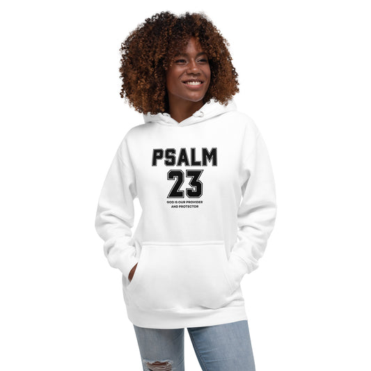 Psalm 23 Christian Inspirational Unisex Hoodie