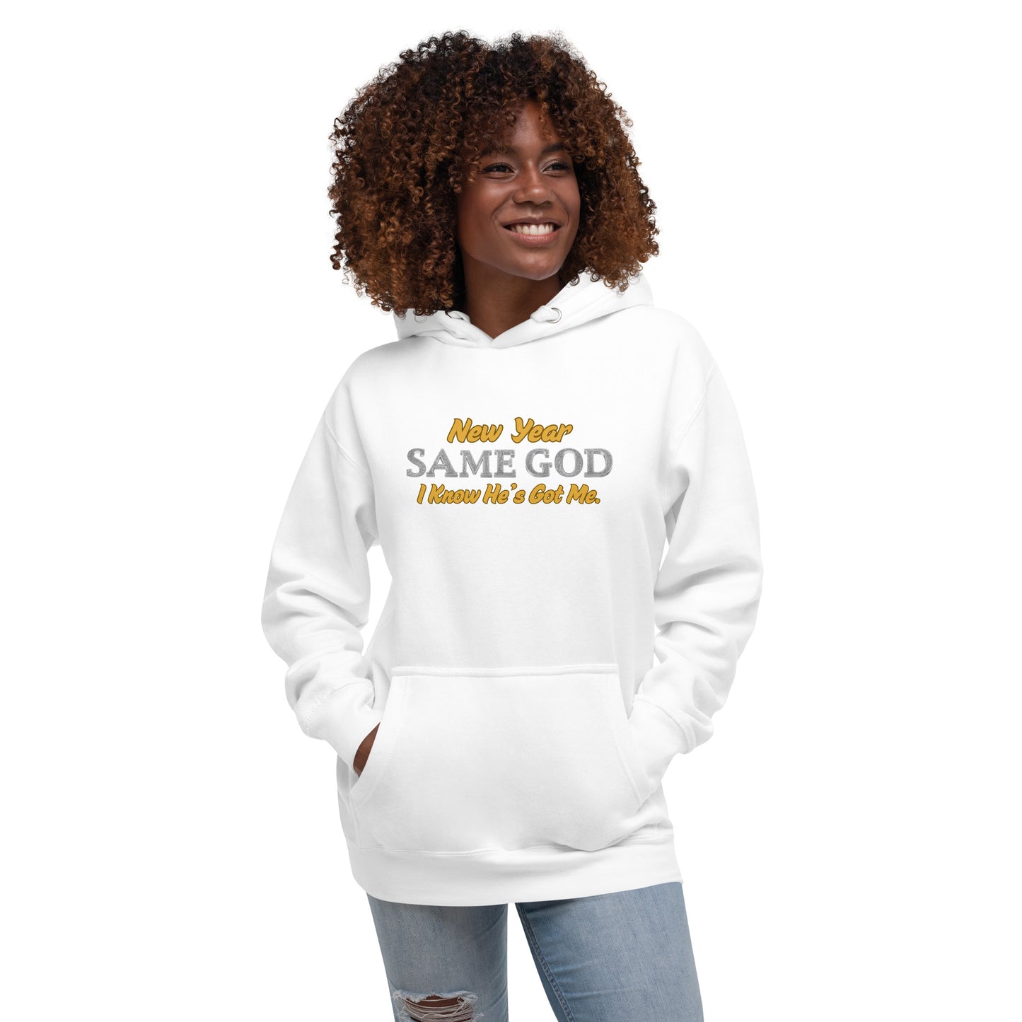 New Year 2026 Hoodie-New Year Same God Inspirational Hoodie Unisex