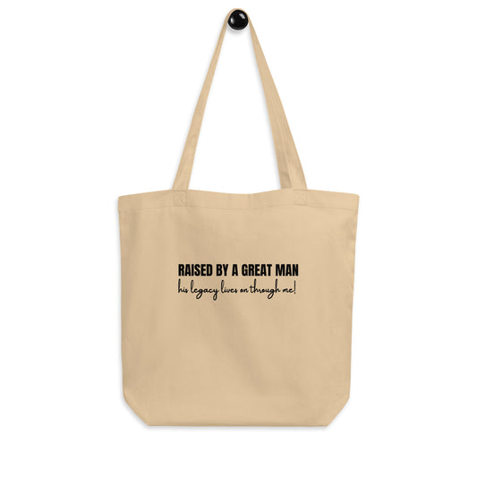 Father Day Motivational Eco Tote Bag