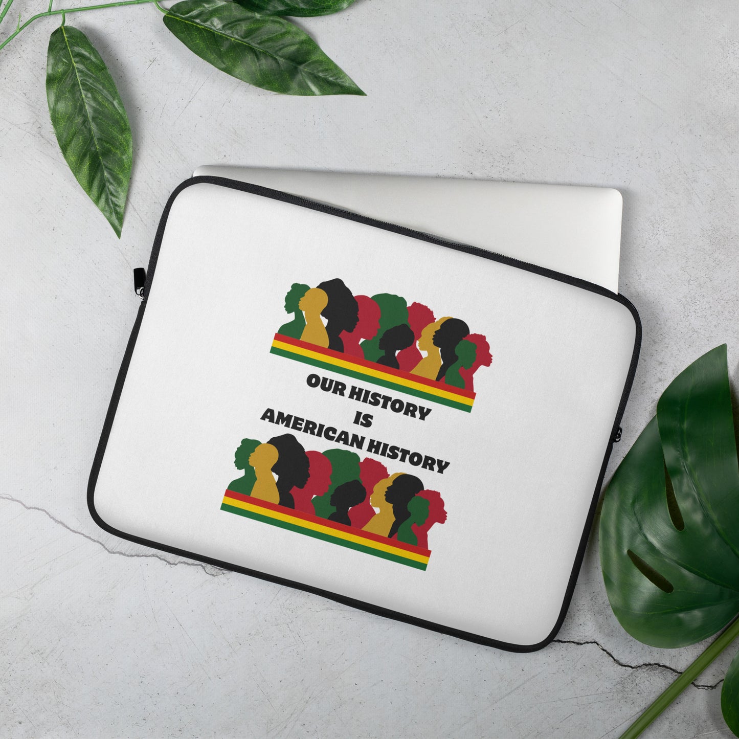 Black History Inspirational Laptop Sleeve