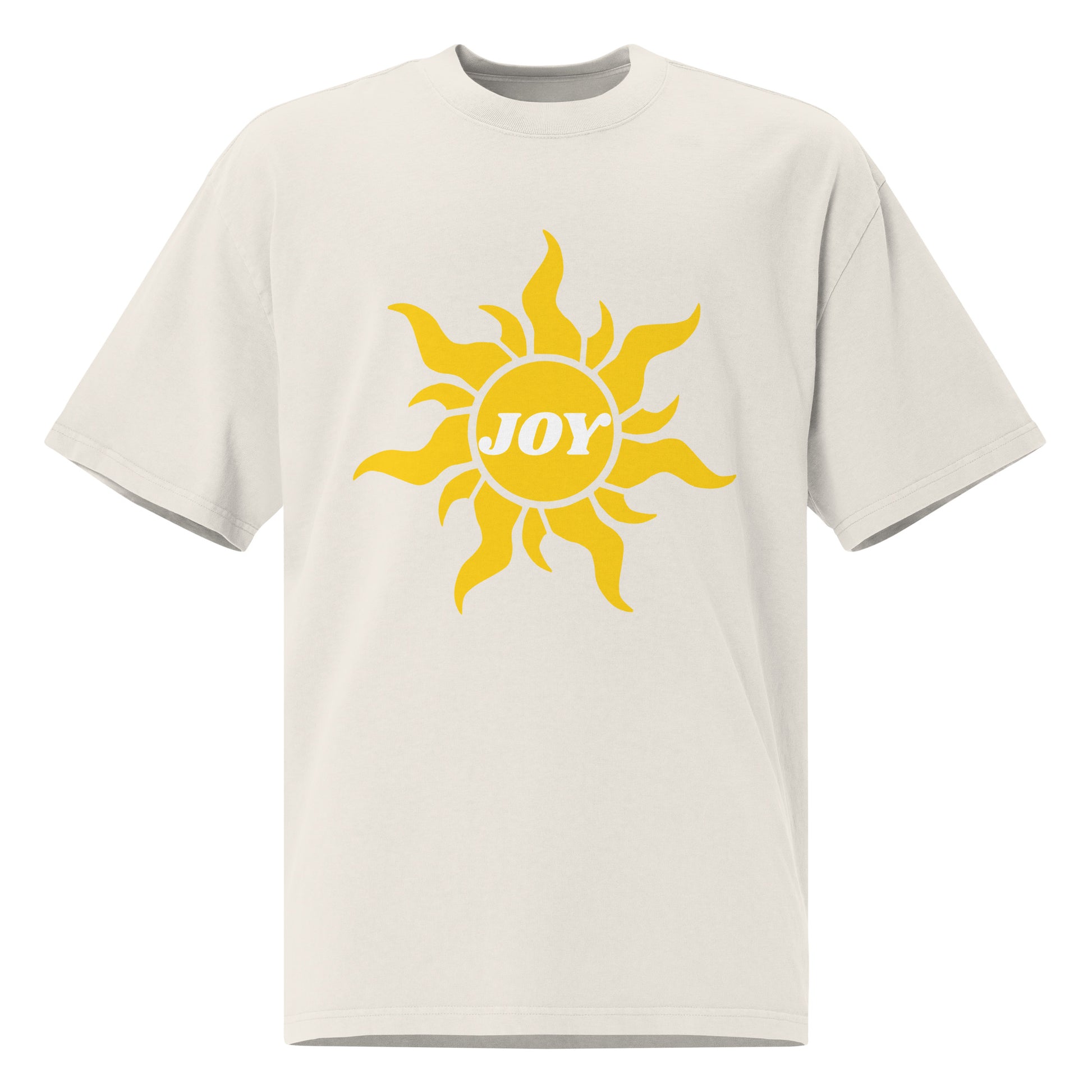 Joy Inspirational Oversized Faded T Shirt