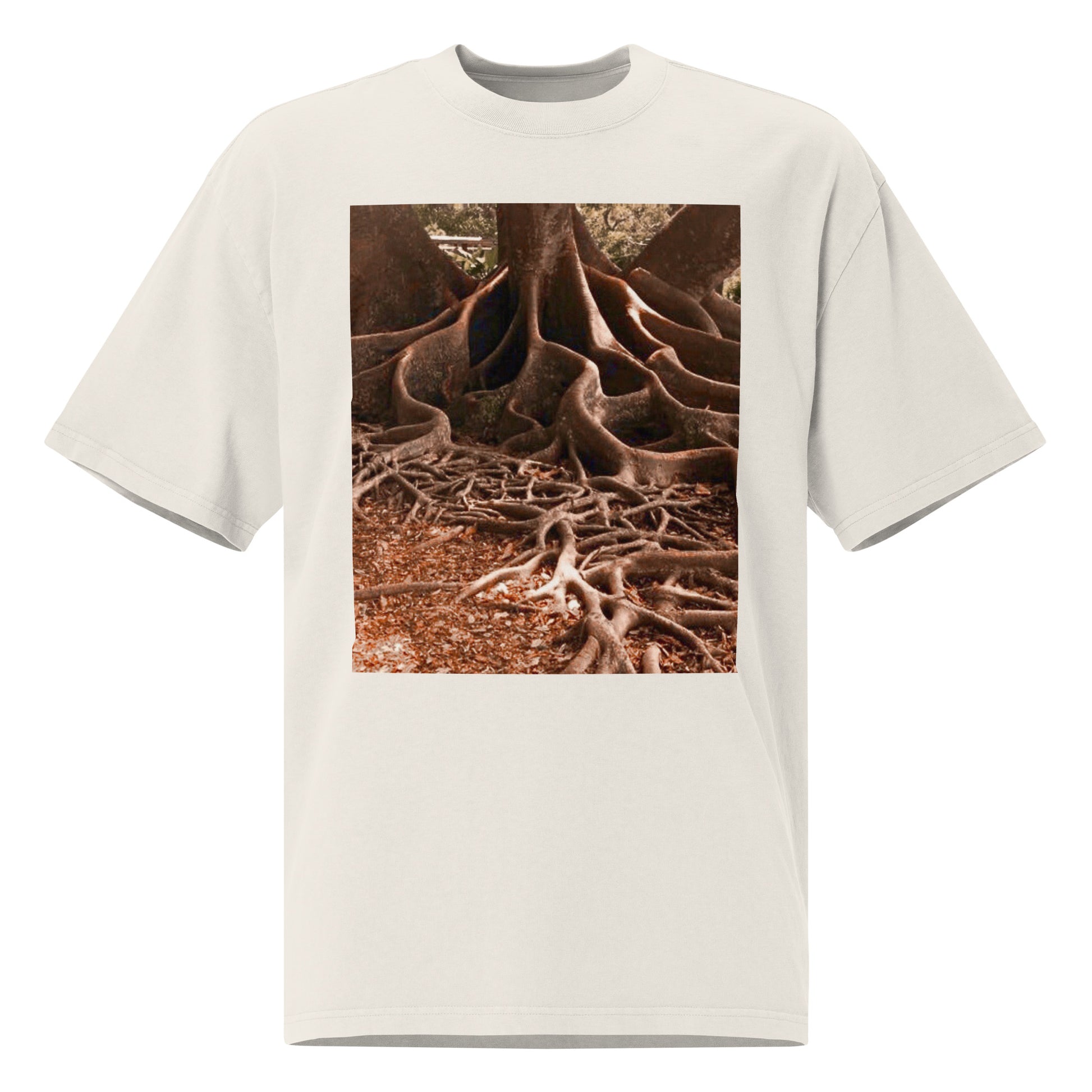 Inspirational Oversized Faded T Shirt