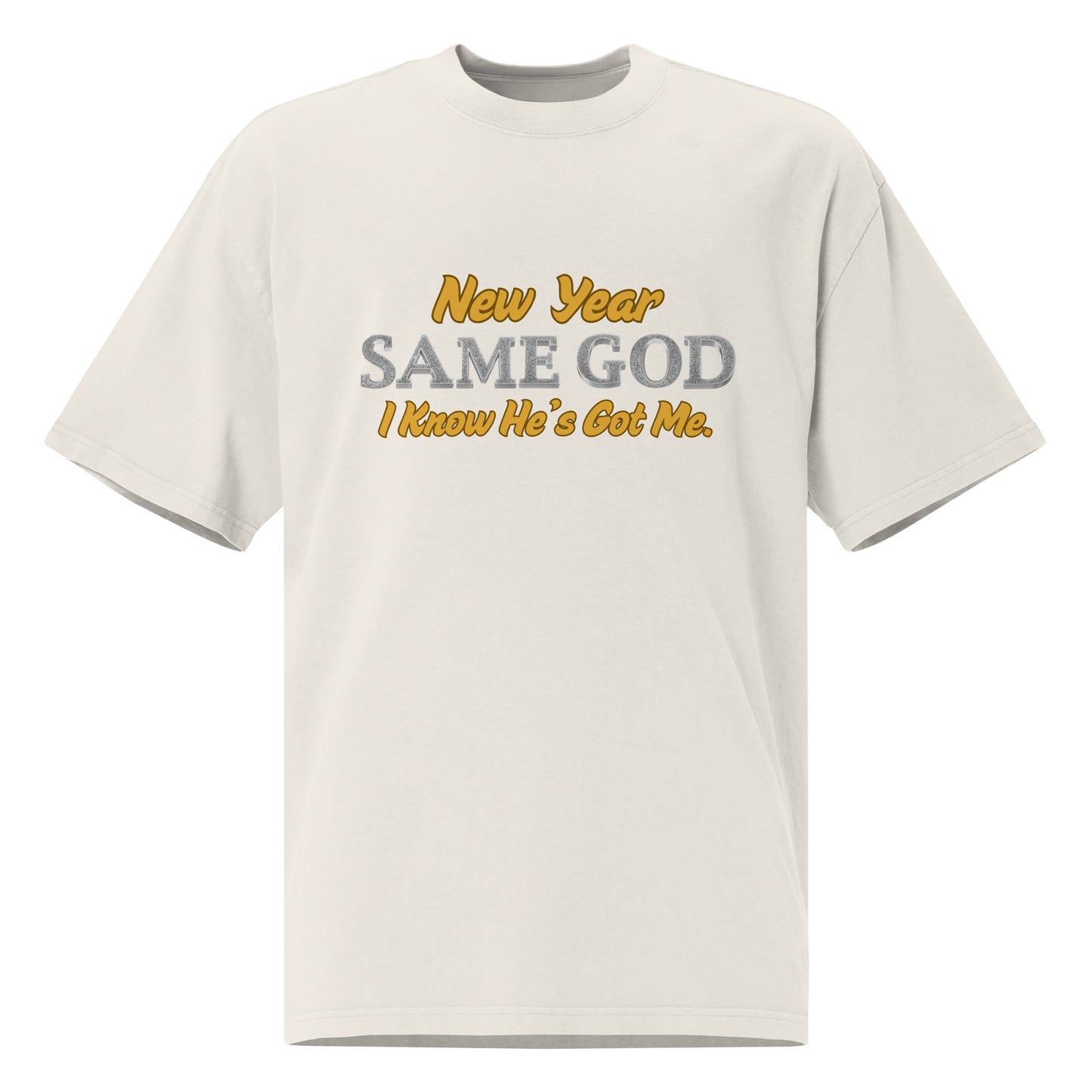 New Year 2026 Oversized T Shirt Unisex