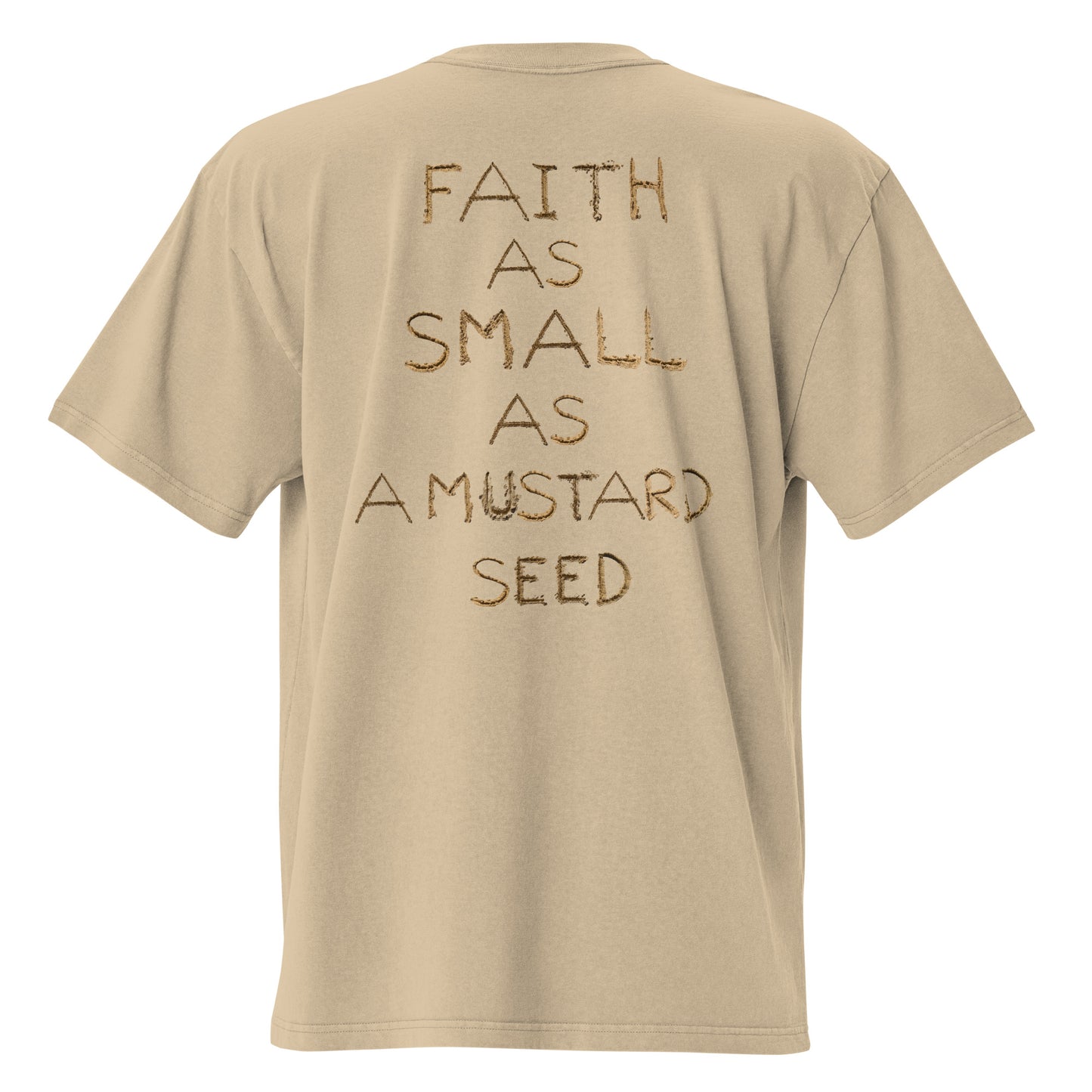 God IS Real Christian Inspirational Oversized faded T Shirt Unisex