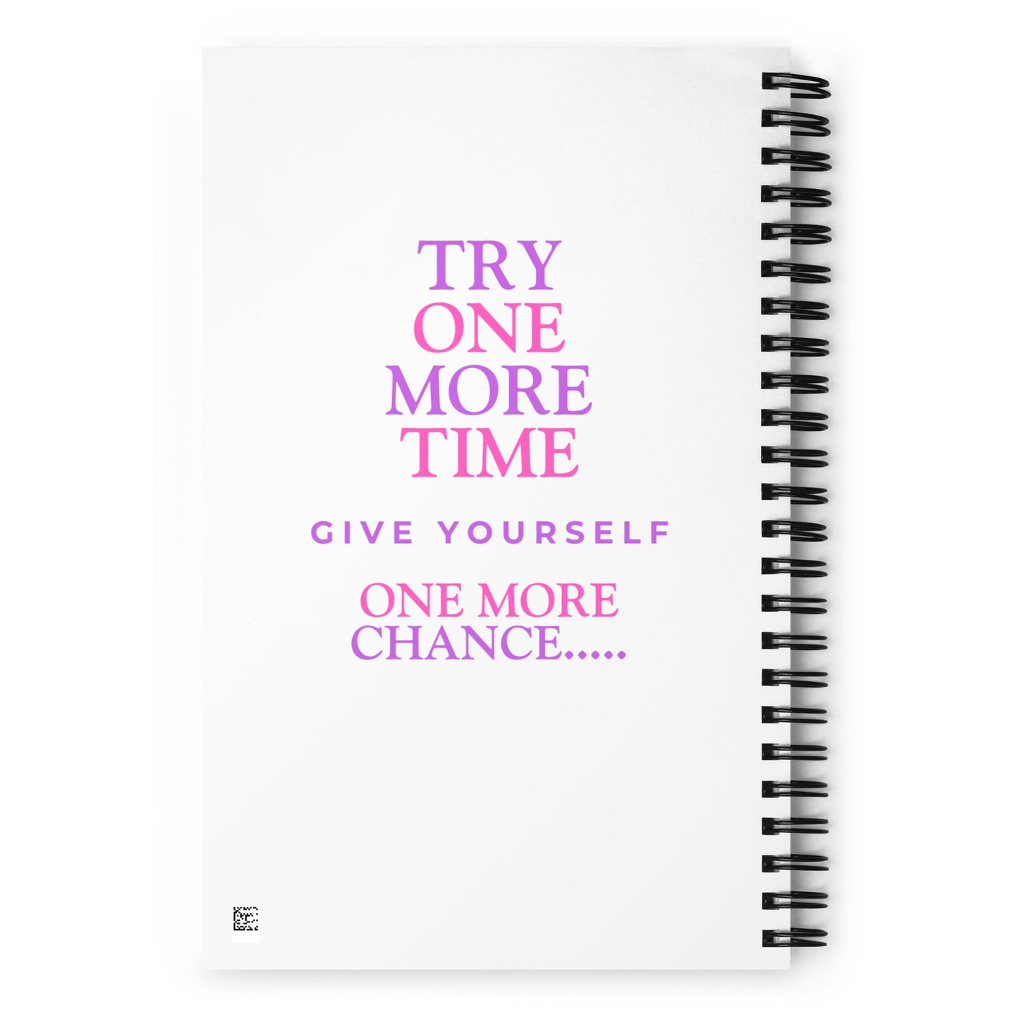 Inspirational Spiral notebook 