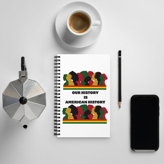 Black History Inspirational Spiral Notebook