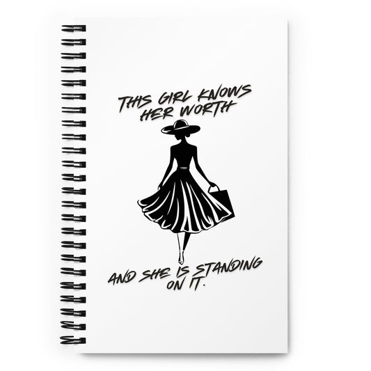 Motivational Spiral notebook