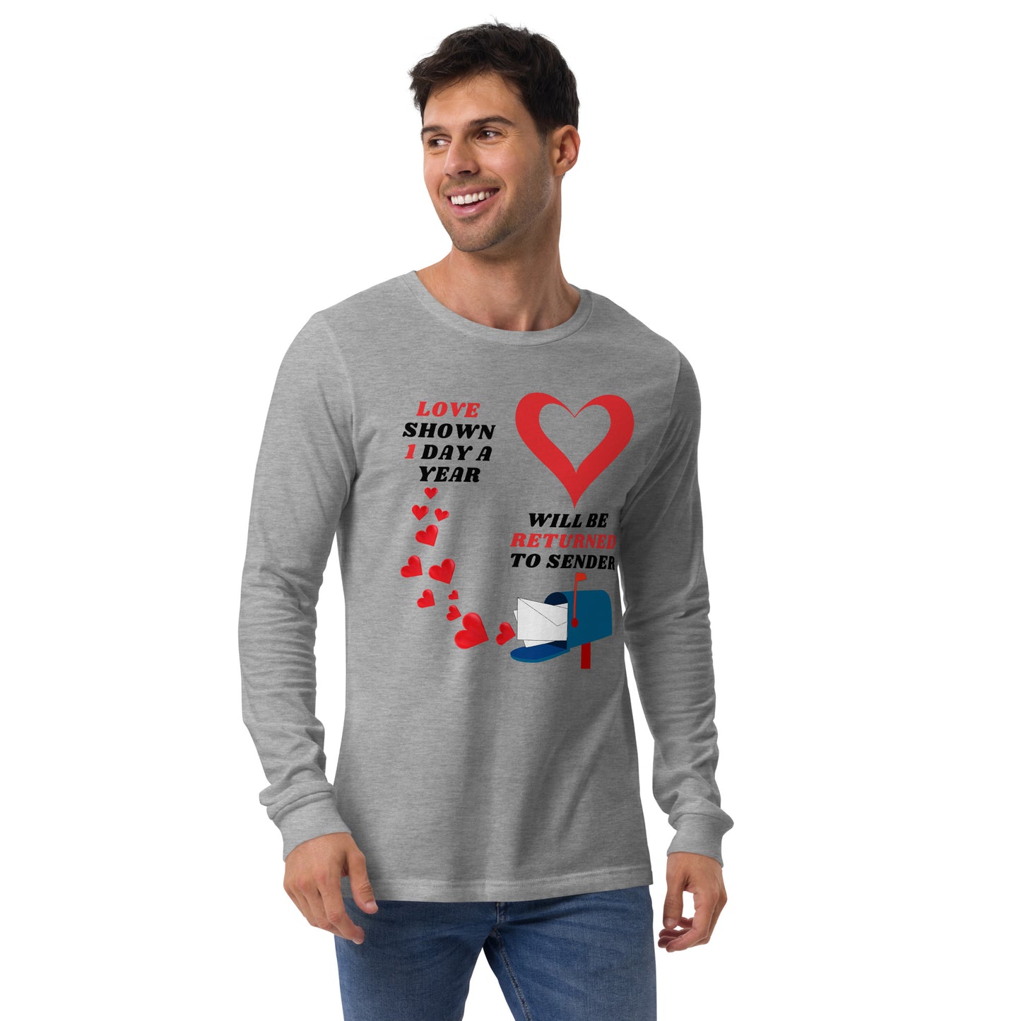 Valentine's Day Unisex Long Sleeve T shirt