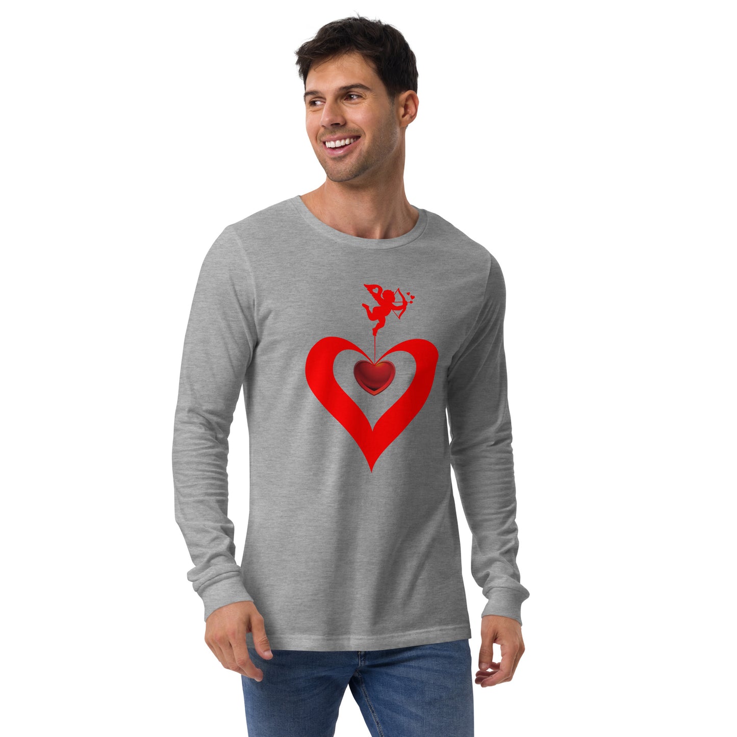 Valentine's Day Unisex lightweight Long Sleeve T shirt