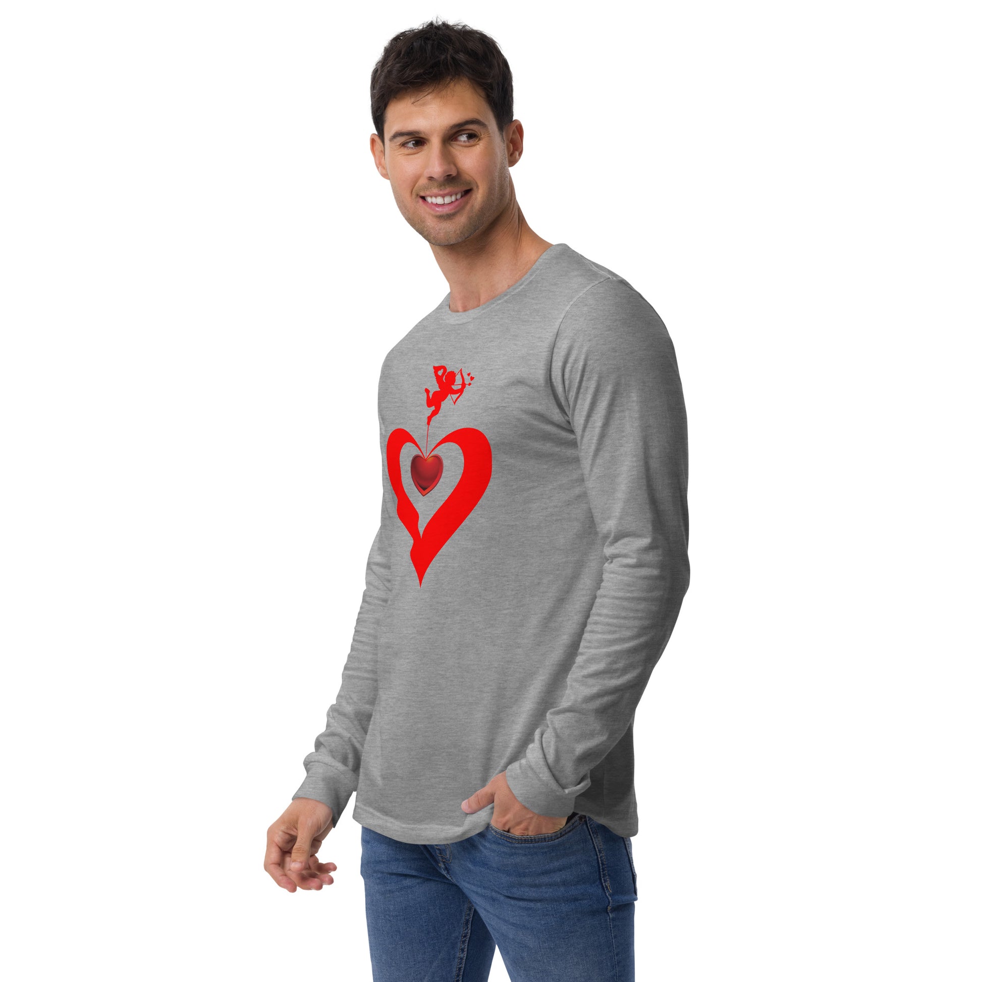 Valentine's Day Unisex lightweight Long Sleeve T shirt