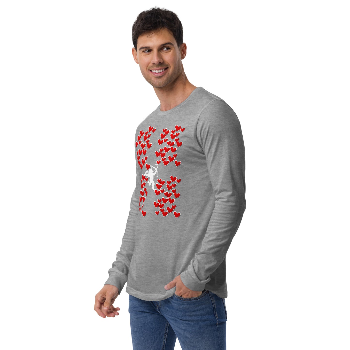 Valentine's Day Unisex lightweight Long Sleeve T shirt