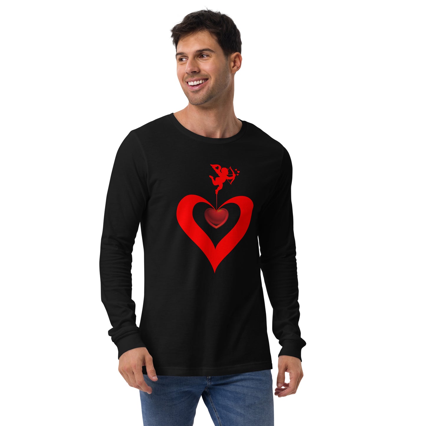 Valentine's Day Unisex lightweight Long Sleeve T shirt