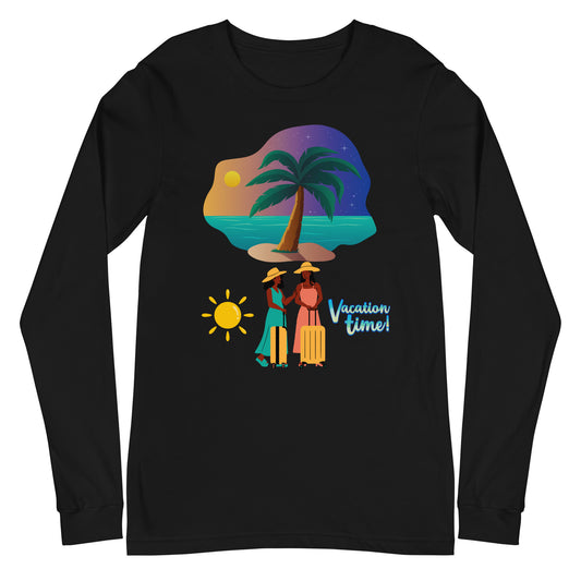 Vacation Inspirational  lightweight Long Sleeve T shirt