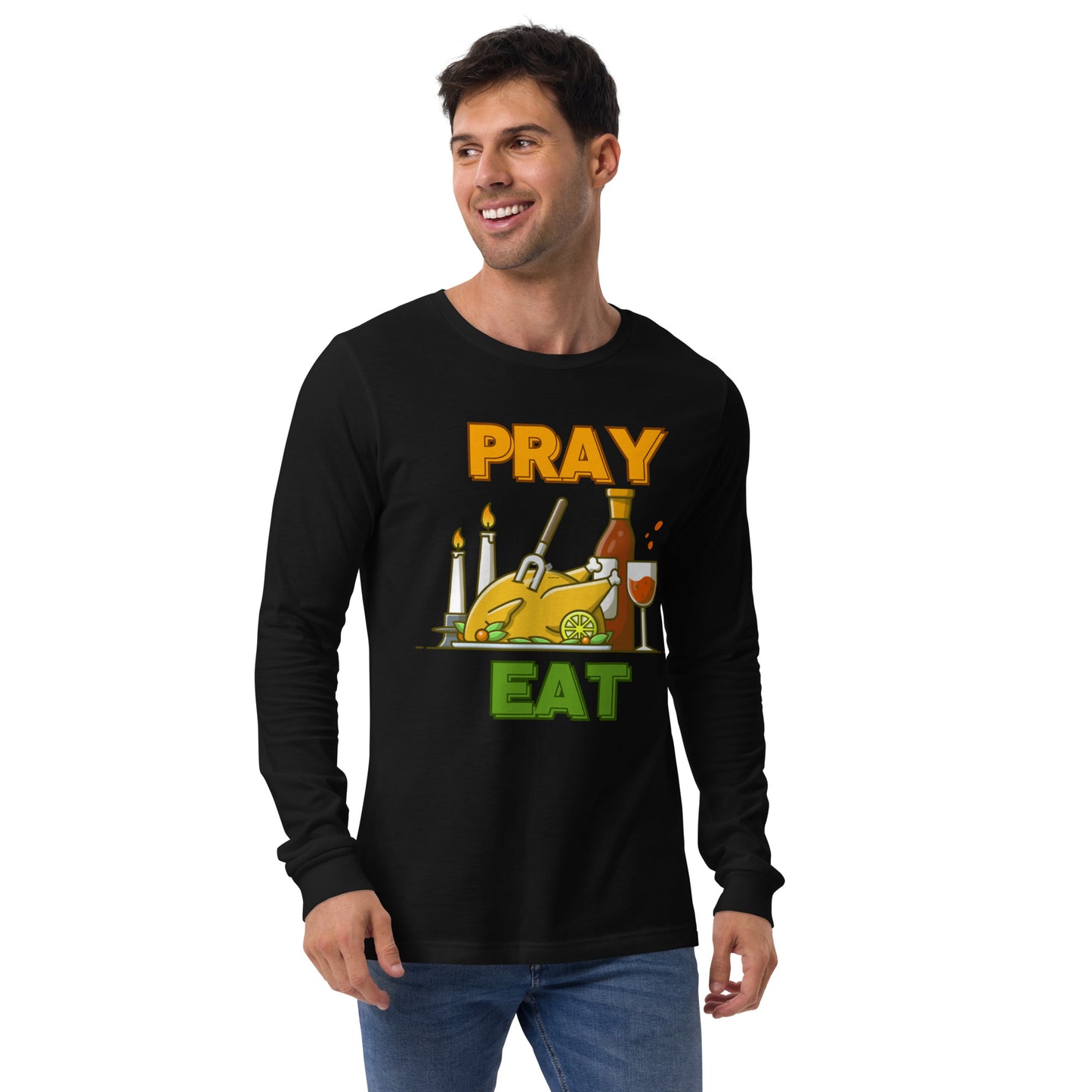 Thanksgiving lightweight Long Sleeve T Shirt Unisex