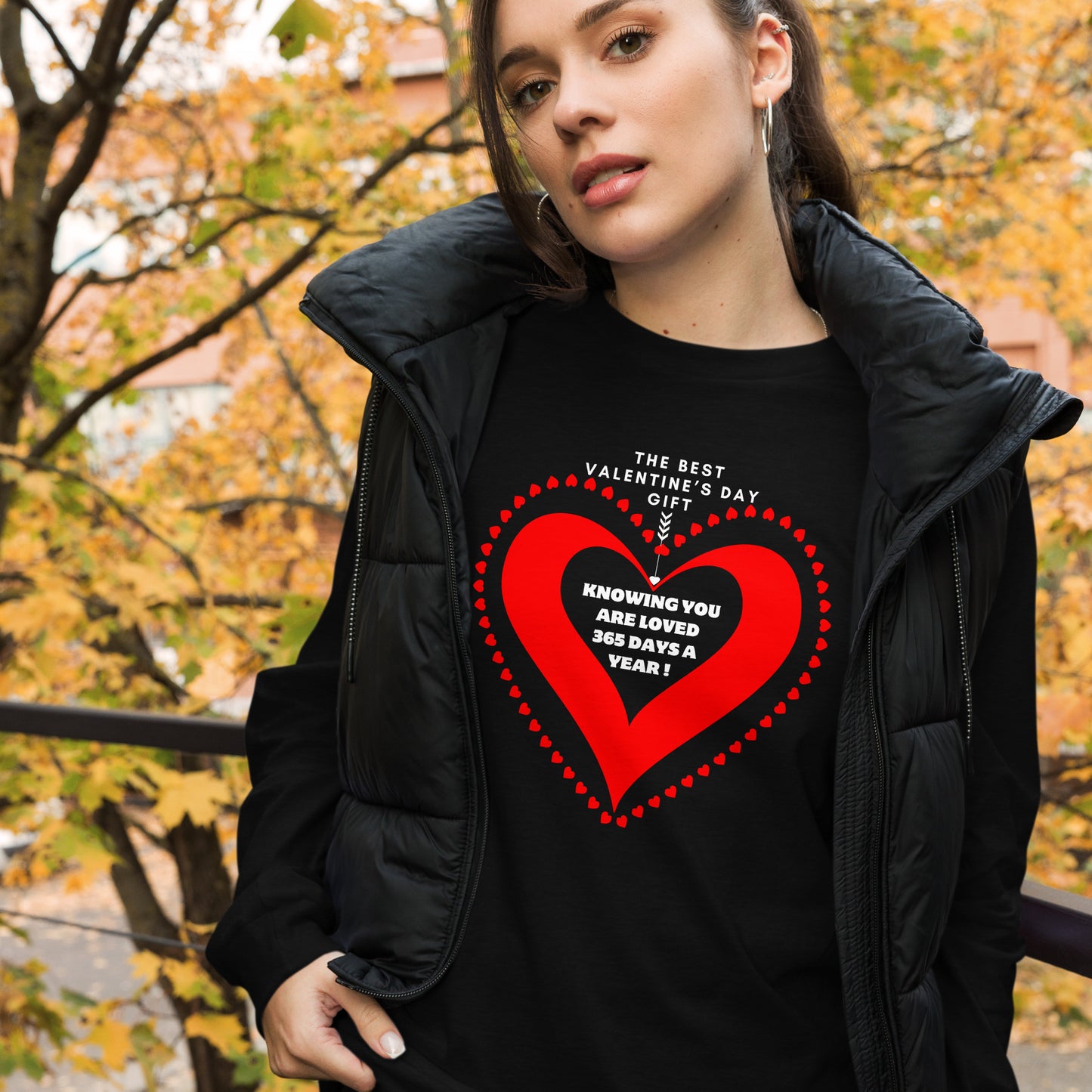 Valentine's Day Unisex Long Sleeve T shirt