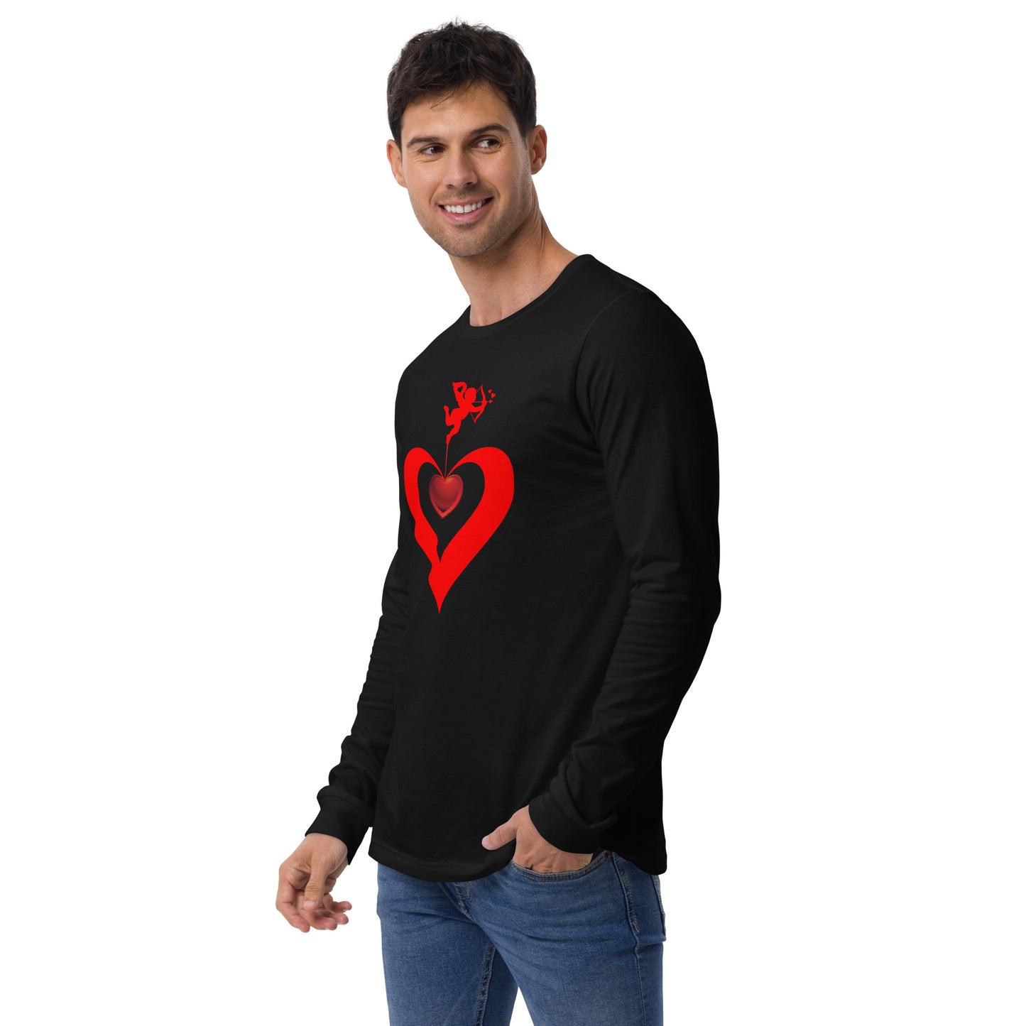 Valentine's Day Unisex lightweight Long Sleeve T shirt