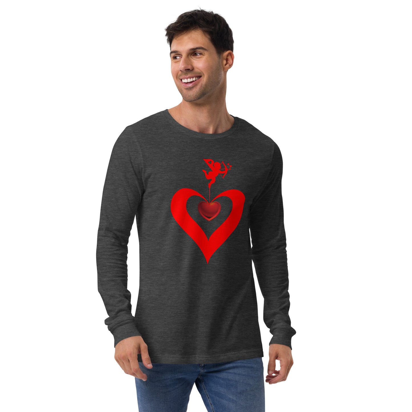 Valentine's Day Unisex lightweight Long Sleeve T shirt