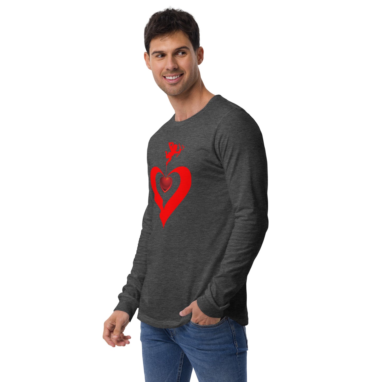 Valentine's Day Unisex lightweight Long Sleeve T shirt