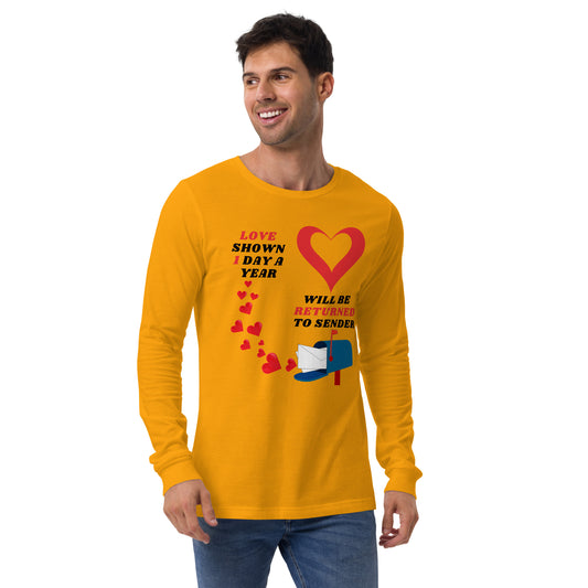 Valentine's Day Unisex Long Sleeve T shirt