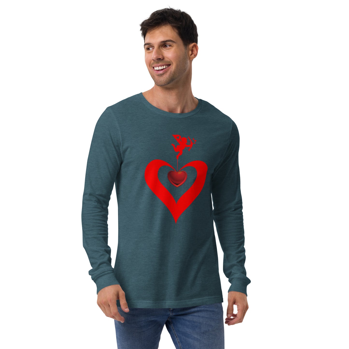 Valentine's Day Unisex lightweight Long Sleeve T shirt