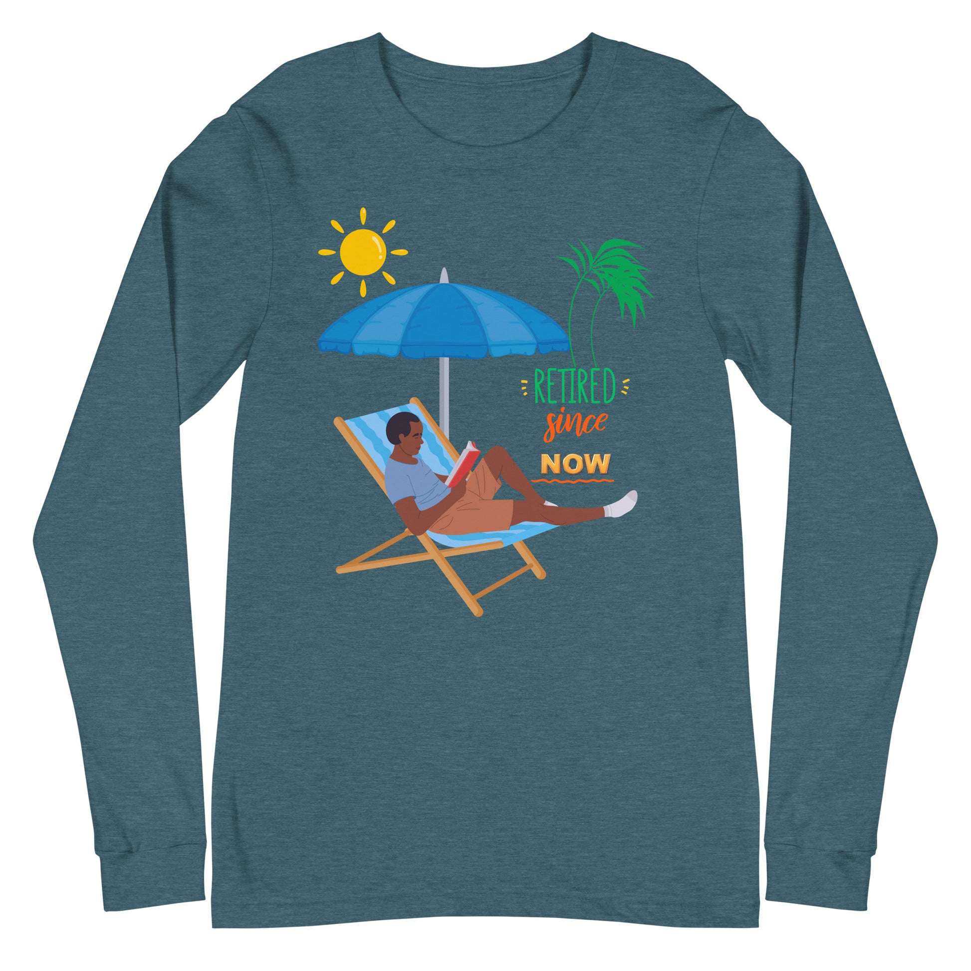 Retirement Vacation Inspirational  lightweight Long Sleeve T shirt