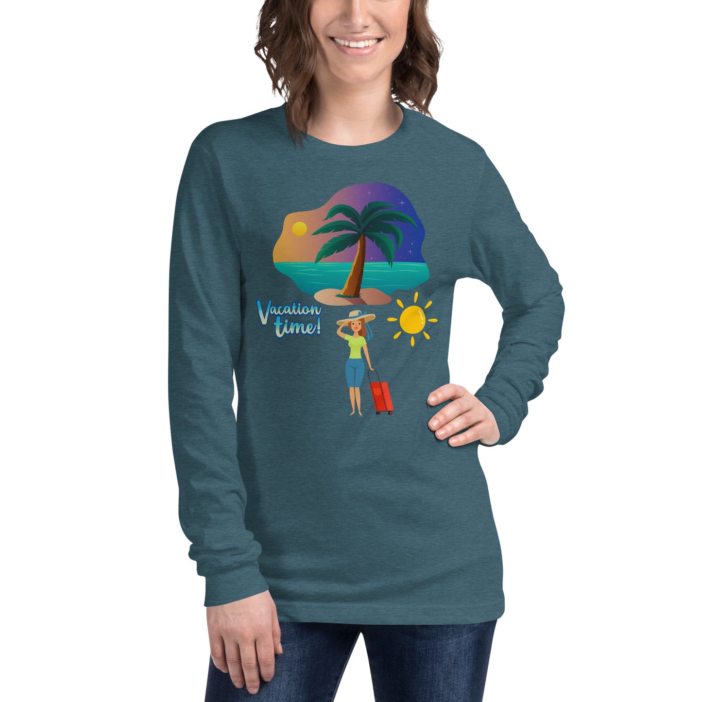 Vacation Inspirational long sleeve T Shirt