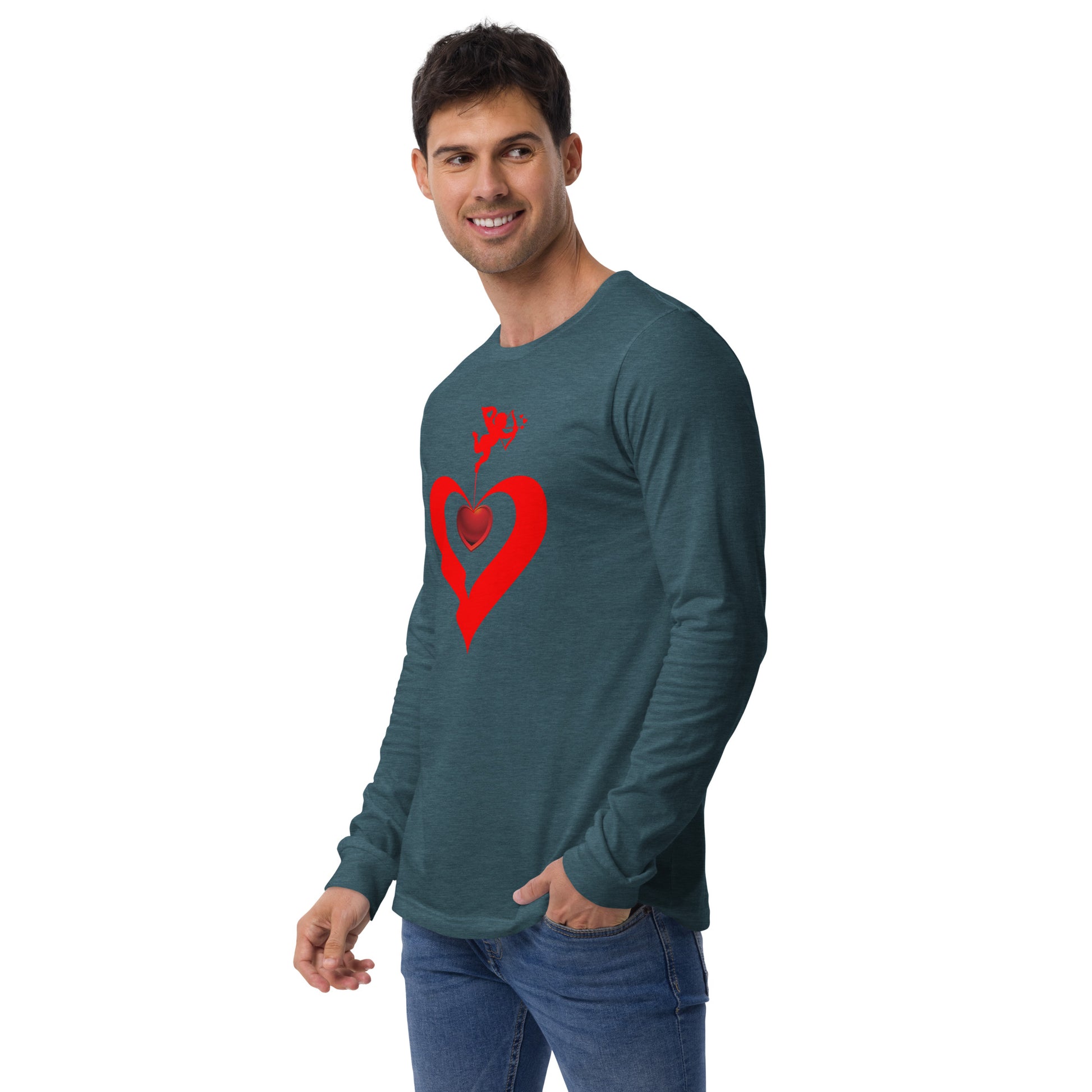 Valentine's Day Unisex lightweight Long Sleeve T shirt