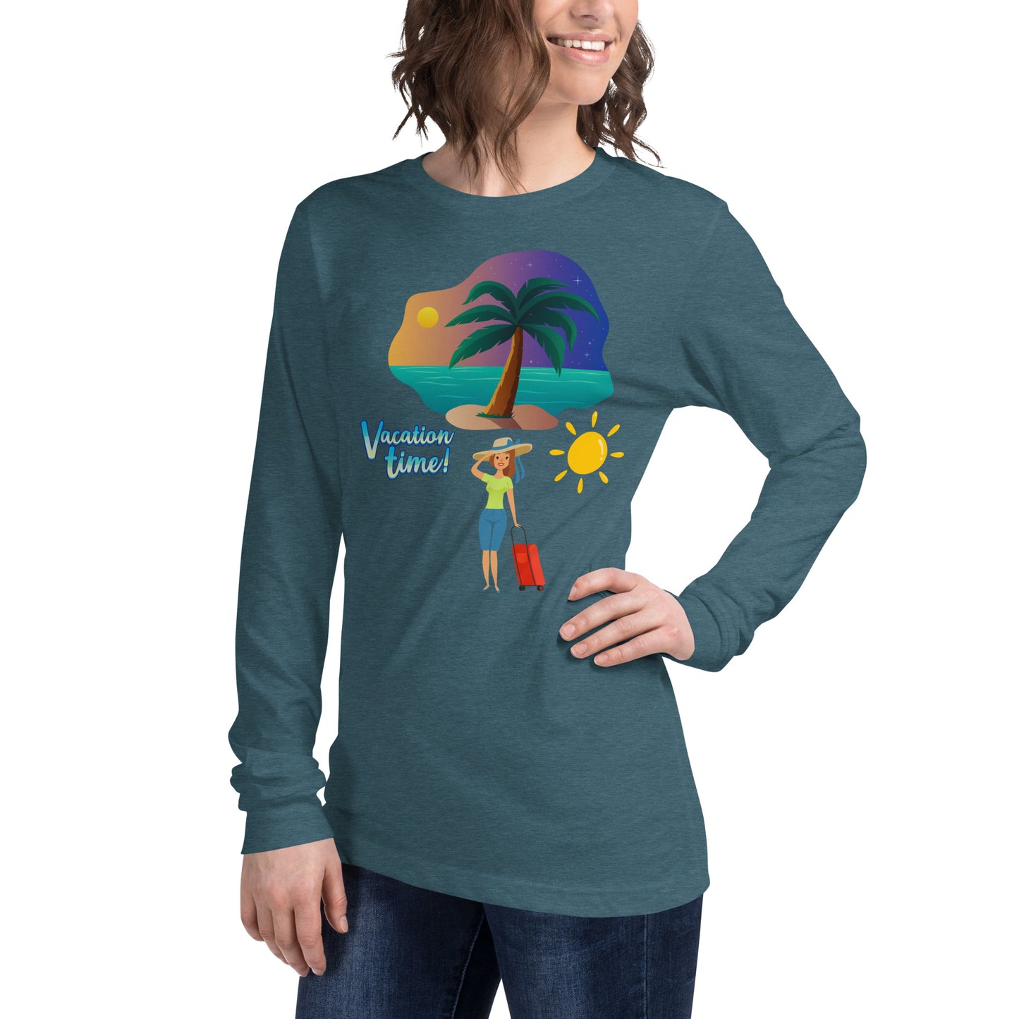 Vacation Inspirational long sleeve T Shirt