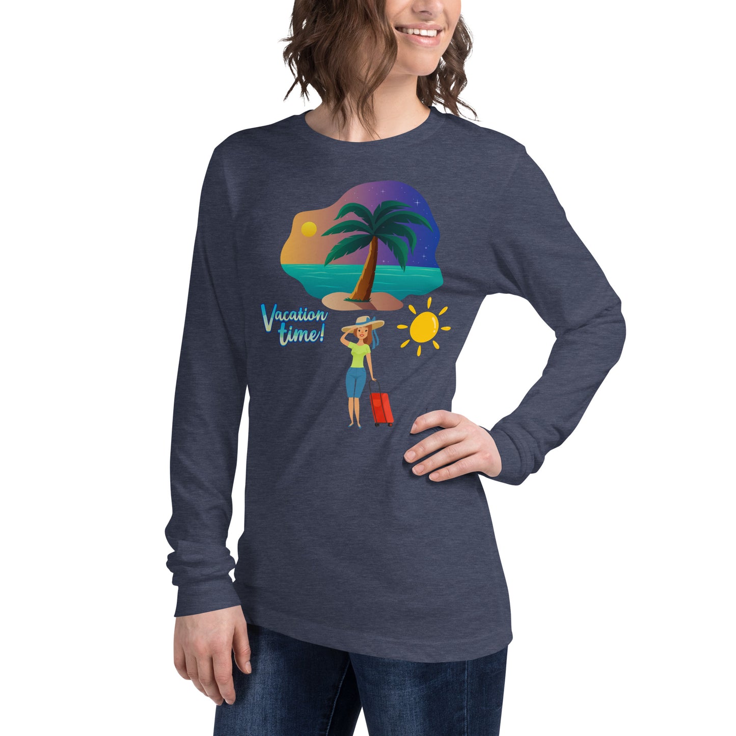 Vacation Inspirational long sleeve T Shirt