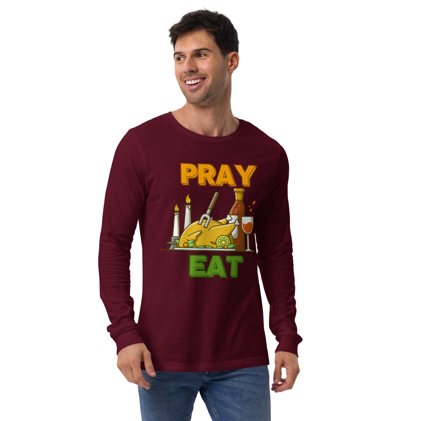 Thanksgiving lightweight Long Sleeve T Shirt Unisex