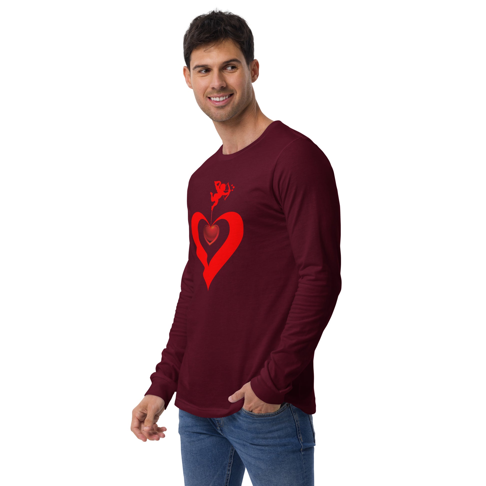 Valentine's Day Unisex lightweight Long Sleeve T shirt